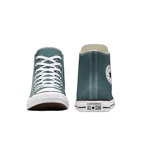 CONVERSE كونفيرس تشاك تايلور للجنسين حذاء رياضي عالي الخصر أخضر - Image 5