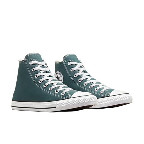 CONVERSE كونفيرس تشاك تايلور للجنسين حذاء رياضي عالي الخصر أخضر - Image 3