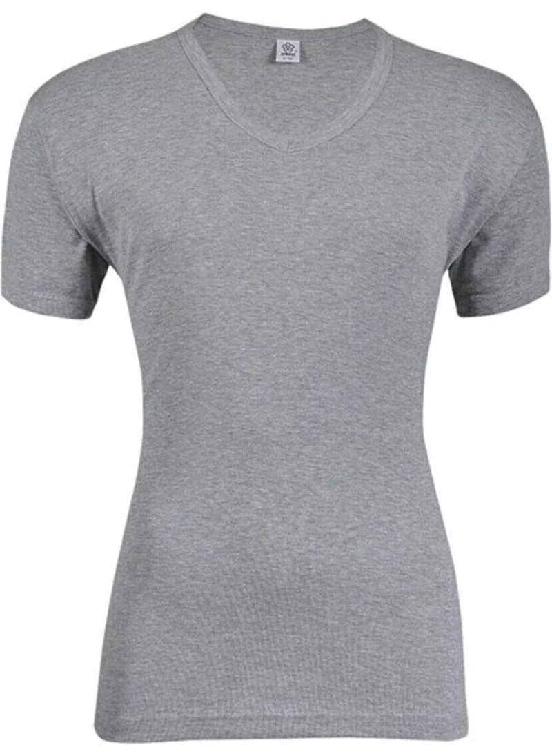 Yıldız Star Men's Ribana V Neck Body Undershirt - 1 Piece