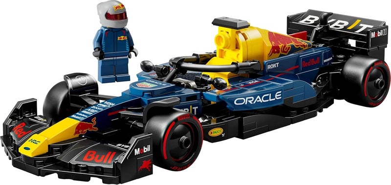 LEGO Speed Champions Oracle Red Bull Racing RB20 F1 Race Car Model with a Collectible Formula 1 Driver Minifigure - Display Set for Adult Motorsport & Racing Fans 77243 - Image 2