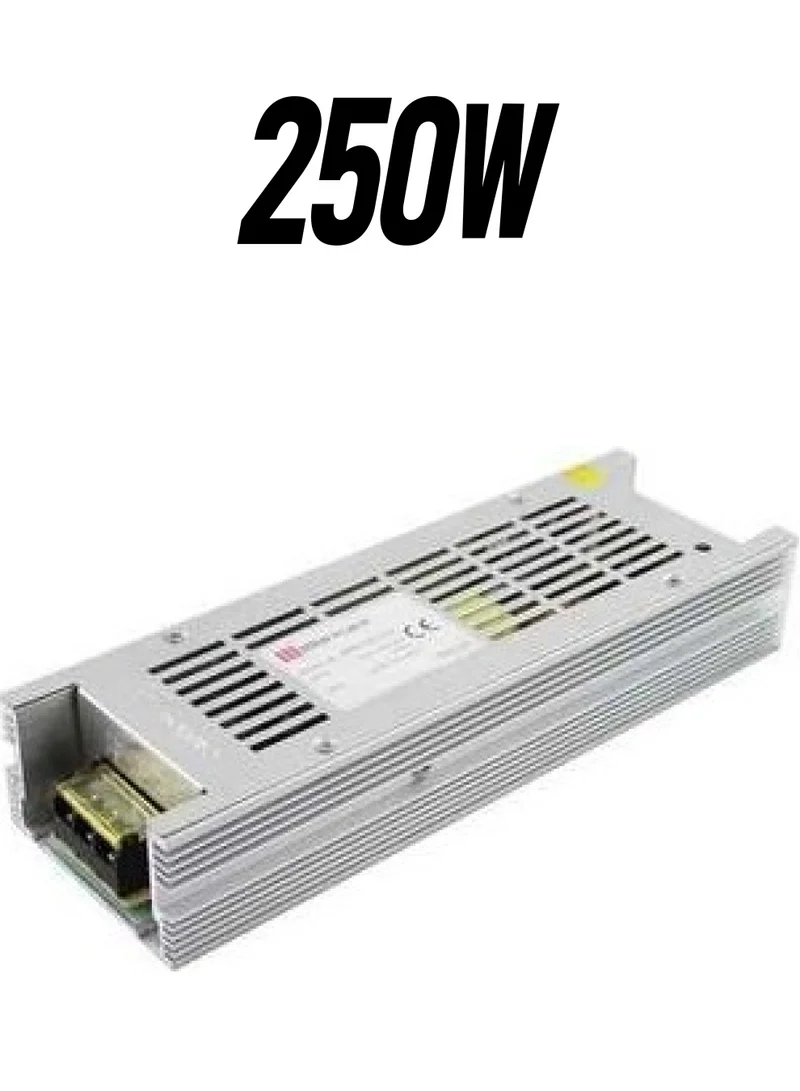 Mervesan MRW-250-12-S 12V 20A Metal Case Slim Adapter