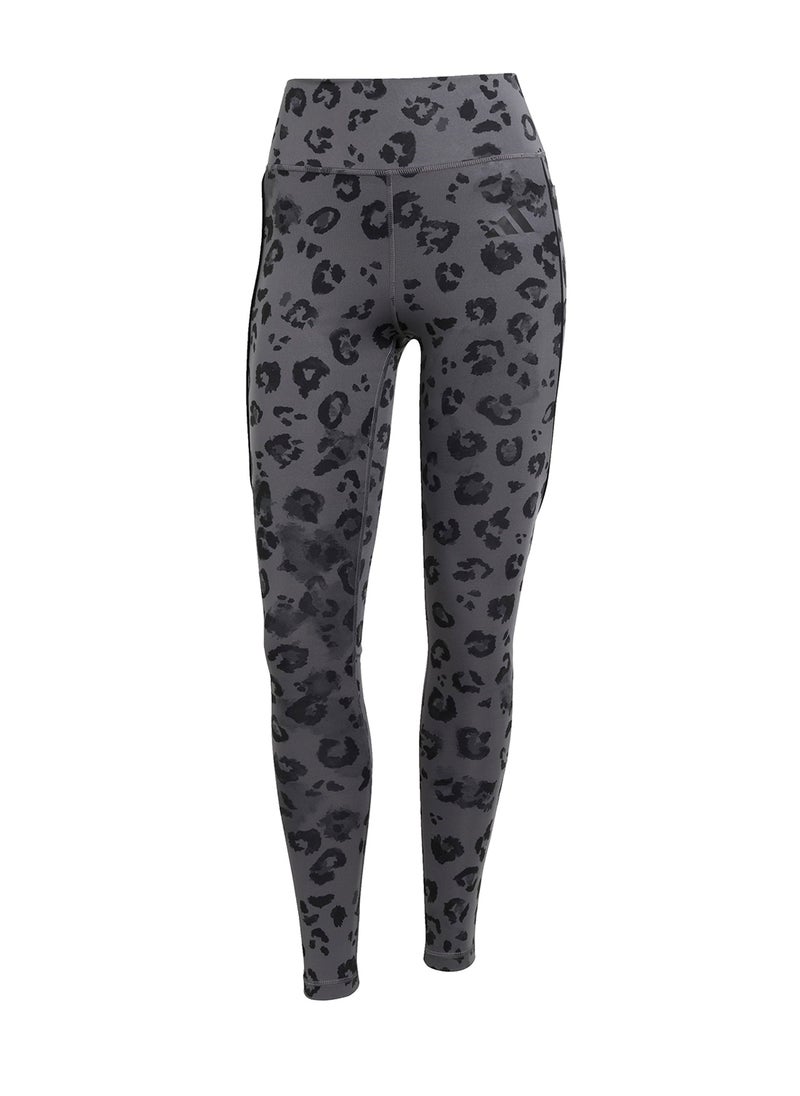 Adidas Optime Essential Printed Leggings  - Image 5