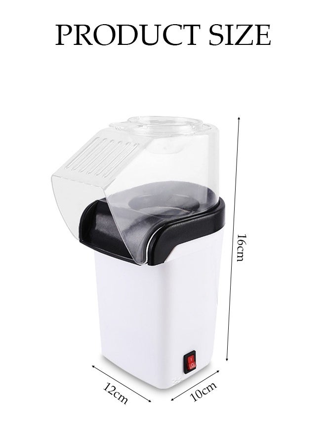 DUNISO Hot air popcorn machine,home mini popcorn machine，children's DIY electric popcorn machine, non stick inner pot, no need for oil and water, suitable for families, cafes, restaurants, and gatherings  - Image 2