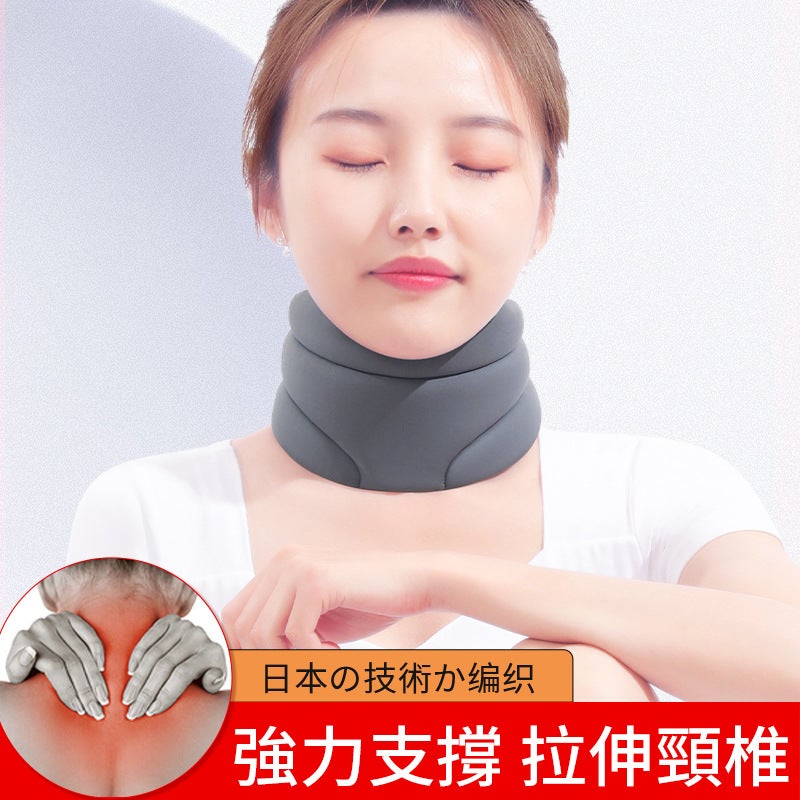 Neck Brace Anti-Bow Neck Forward Orthosis Home Physiotherapy Traction Artifact Fixed Support Cervical Neck Protection Neck Sleeve - Image 3