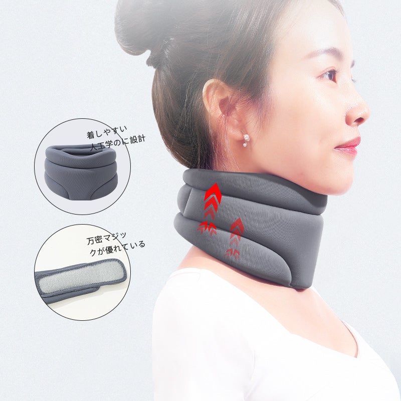 Neck Brace Anti-Bow Neck Forward Orthosis Home Physiotherapy Traction Artifact Fixed Support Cervical Neck Protection Neck Sleeve - Image 5