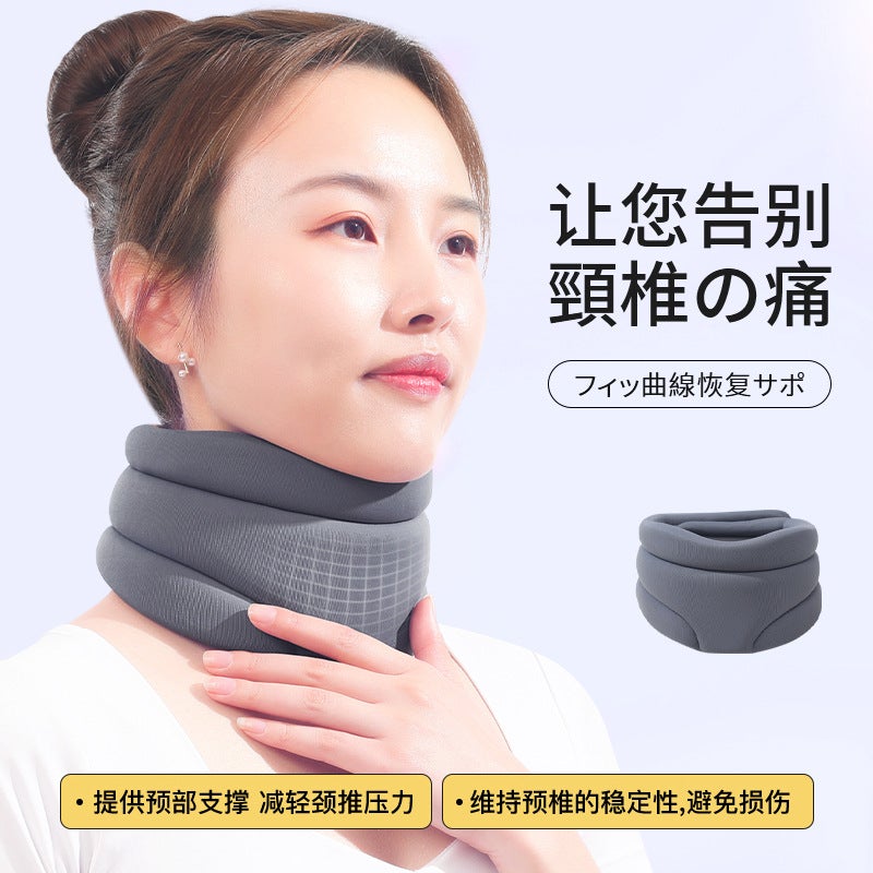 Neck Brace Anti-Bow Neck Forward Orthosis Home Physiotherapy Traction Artifact Fixed Support Cervical Neck Protection Neck Sleeve - Image 2