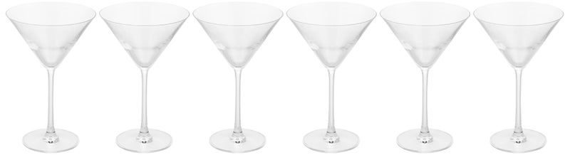 Nude Bar & Table Martini Glass, 300 ml - Set of 6 - Image 1