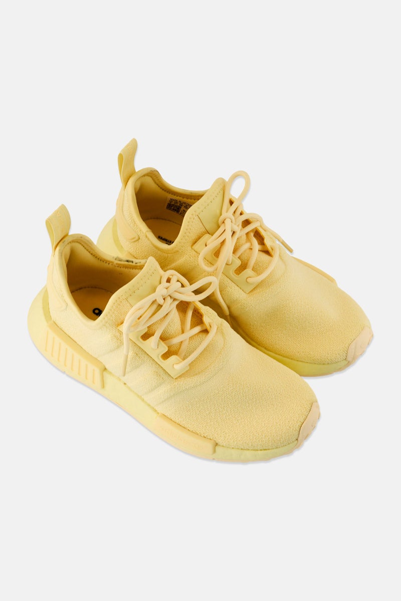 Adidas Women NMD R1 Lace Up Outdoor Shoes, Yellow - Image 2
