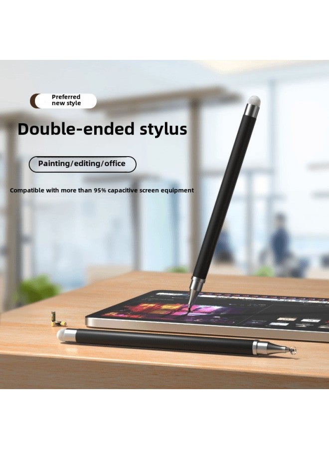 Source Manufacturer Disc Fiber Cloth Head Stylus For Apple IPAD Huawei Capacitive Pen Tablet Stylus-Color:[bag] White - Image 3