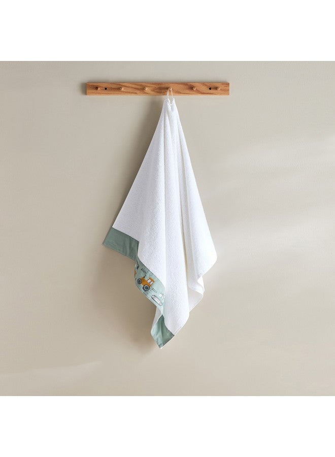 Home Box Grace Gearhead Beep Beep Turkish Cotton Kids Bath Towel 65 x 136 cm  - Image 1