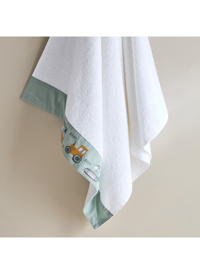 Home Box Grace Gearhead Beep Beep Turkish Cotton Kids Bath Towel 65 x 136 cm  - Image 3
