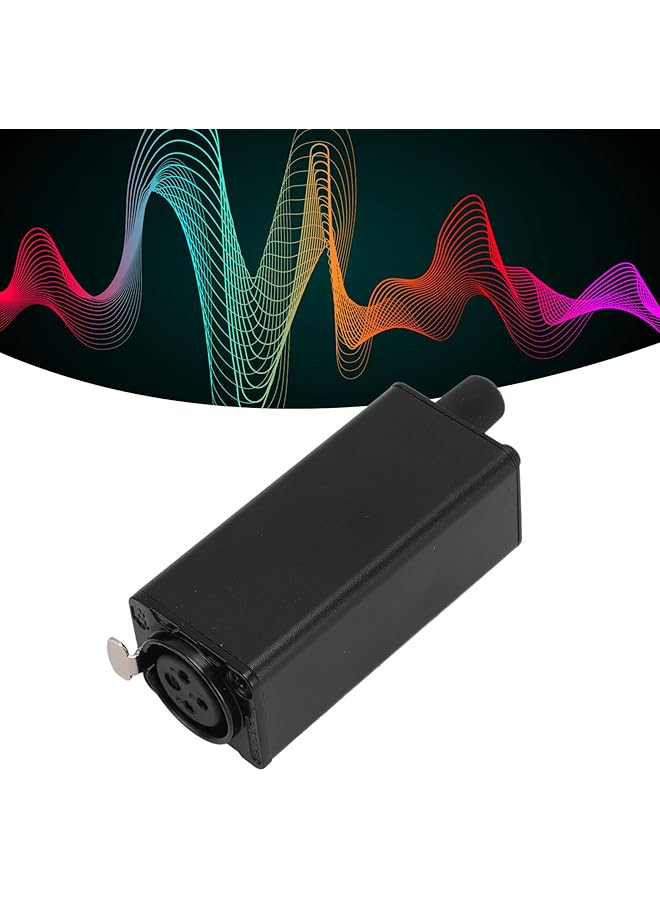 erorex Portable Monitor Amplifier For Musicians Volume Control Xlr Input 3.5Mm Stereo Jack Analog Headphone Amplifier With Waist Clip For Onstage Drummer Keyboardist - Image 4