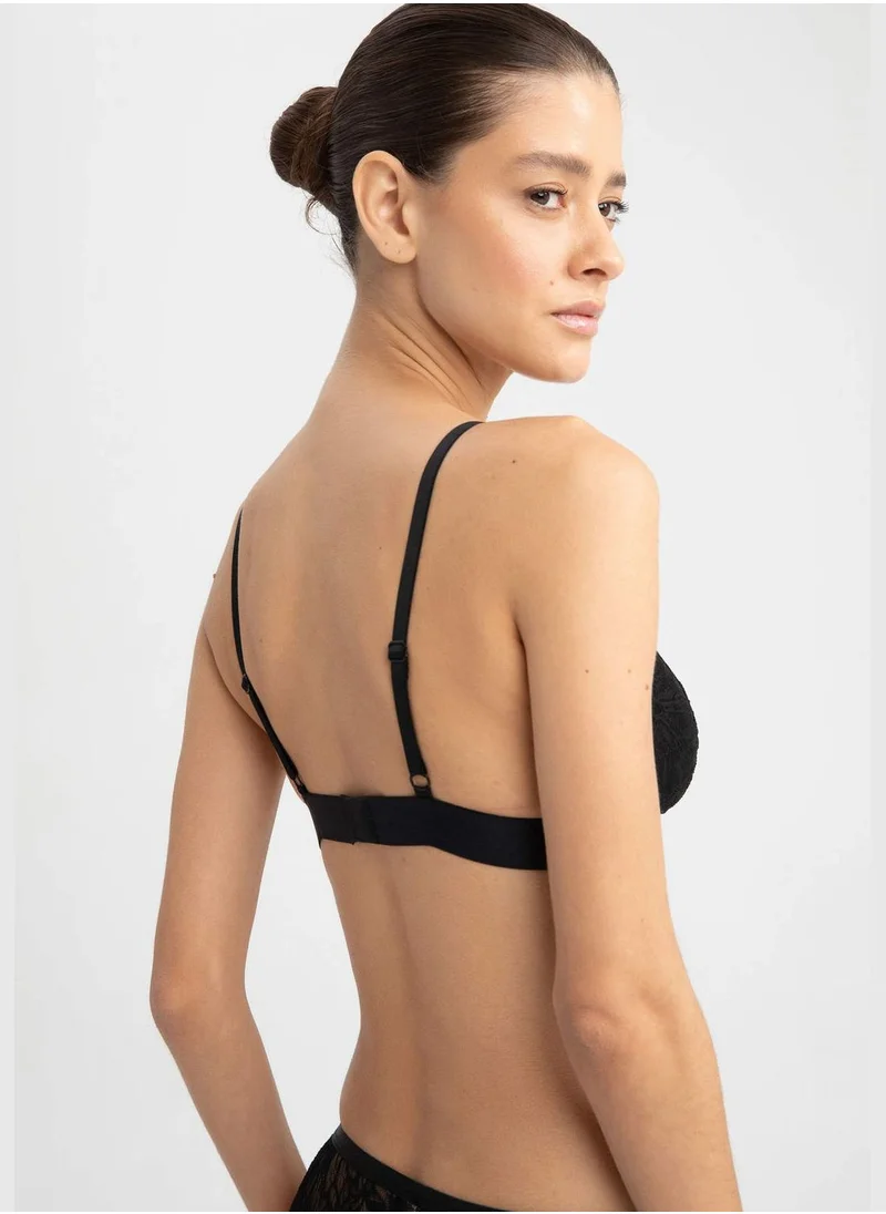 DeFacto Triangle Bra with Lace detail