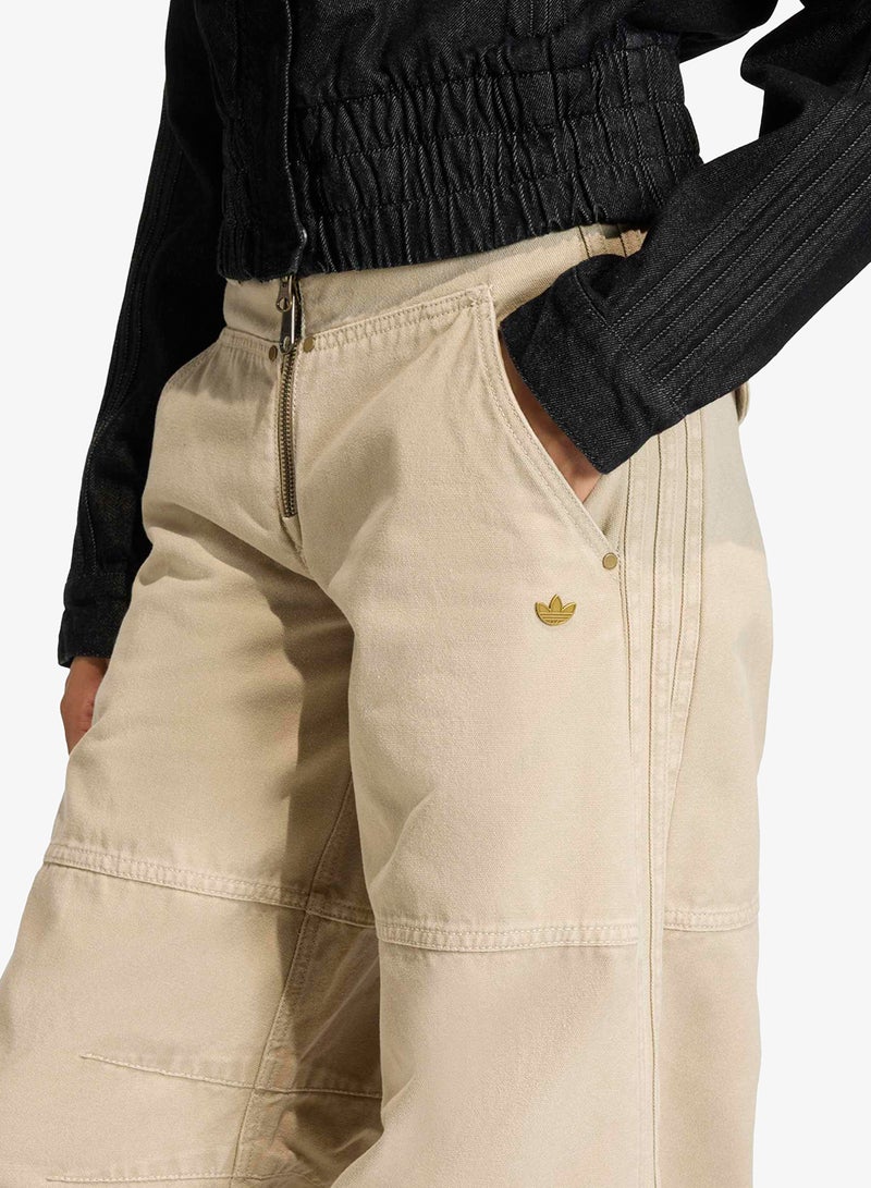 adidas Originals Canvas Loose Pants - Image 4