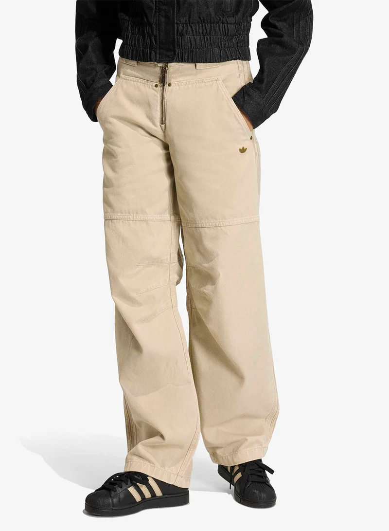 Canvas Loose Pants