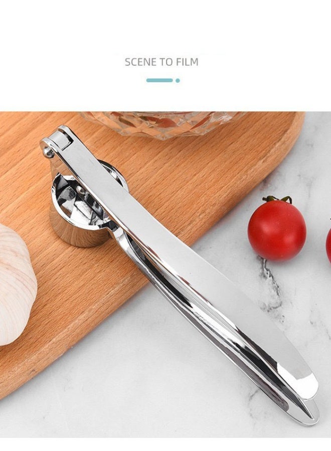 general Garlic Press for Kitchen Heavy Duty Stainless Steel Press, Garlic Crusher for Easy and Efficient Presser Mincing - Image 4
