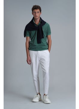 Lufian Men's Vernon Smart Polo T-Shirt 111040163 Green  - Image 2