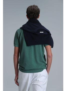 Lufian Men's Vernon Smart Polo T-Shirt 111040163 Green  - Image 3