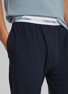 CALVIN KLEIN Icon Cotton Stripe Lounge Joggers  - Image 3