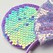 Foeran Mouse Ears Headbands Shiny Bows Mouse Ears Glitter Party Princess Decoration Cosplay Costume for Girls Women (Sequin light purple-1) - Image 2