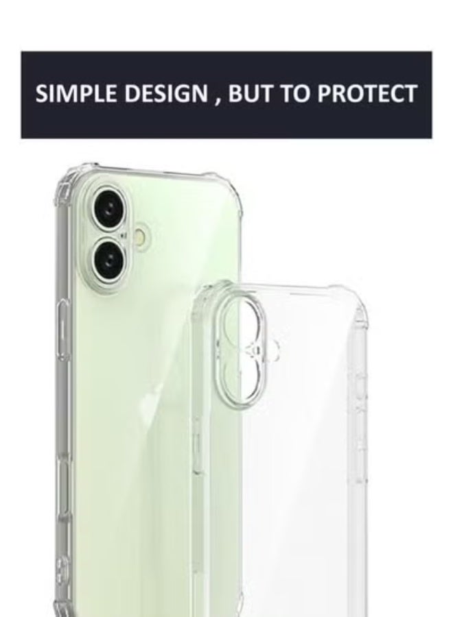 JAJEEK Ultra Clear Case for iPhone 16 | Shockproof Flexible Silicone Transparent Cover with Raised Edge Protection | Anti-Yellow Slim Soft TPU Back Case – Crystal Clear - Image 3