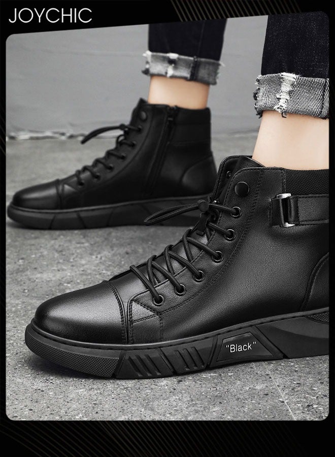 Joychic Men Causal Autumn and Winter Outdoor Comfort and Warm Boot - Image 2