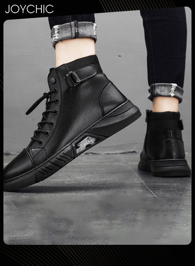 Joychic Men Causal Autumn and Winter Outdoor Comfort and Warm Boot - Image 3