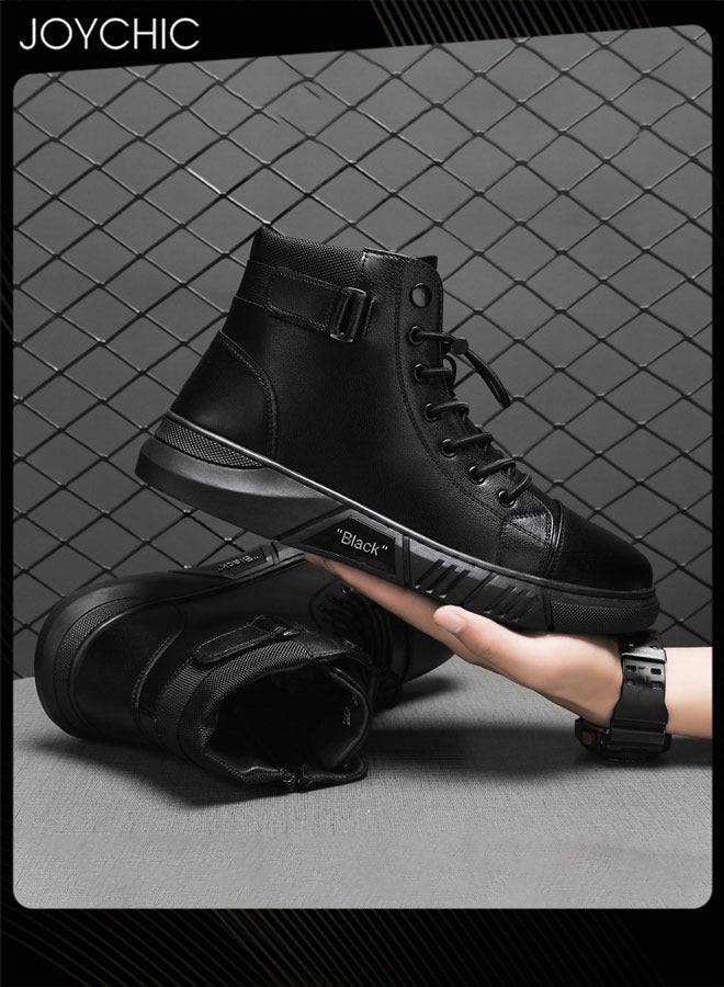 Joychic Men Causal Autumn and Winter Outdoor Comfort and Warm Boot - Image 4