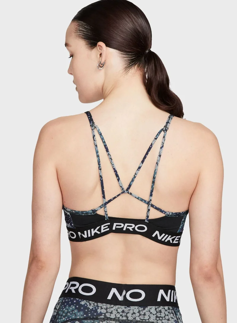 Nike Dri-Fit Indy Strappy Aop Bra