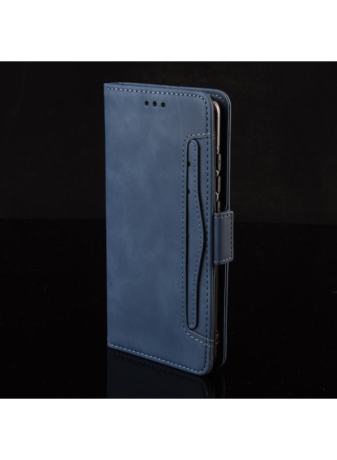 زبون جراب لهاتف Infinix Note 40 4G مصنوع من الجلد وملمس جلد العجل وفتحات للبطاقات - Image 2