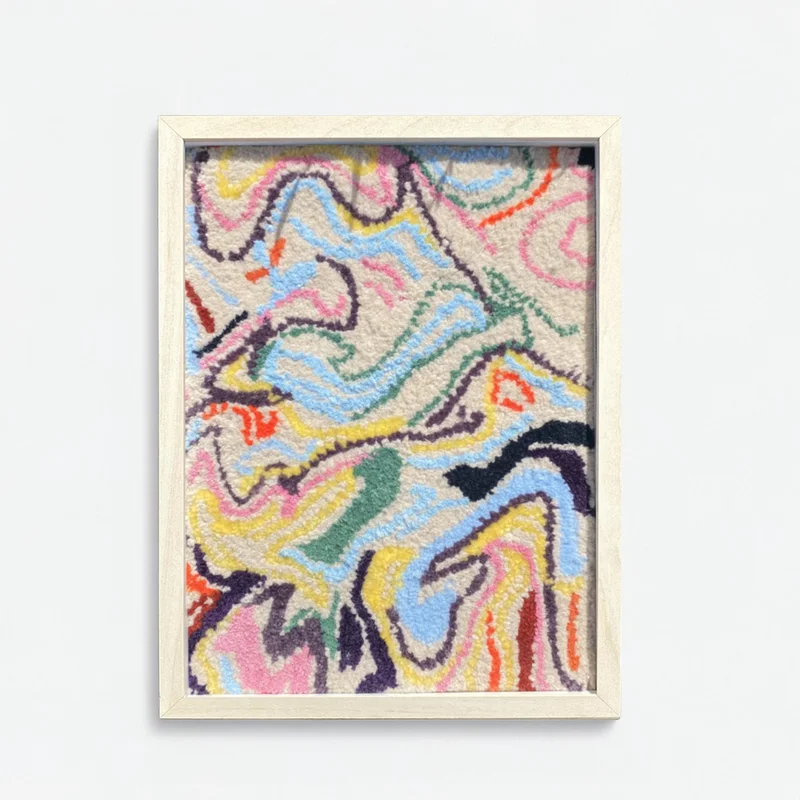 FILLE A FILLE flow xs Tufted Artwork