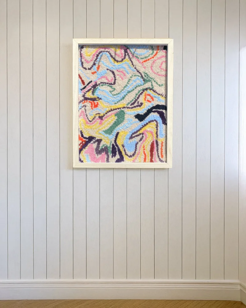 FILLE A FILLE flow xs Tufted Artwork