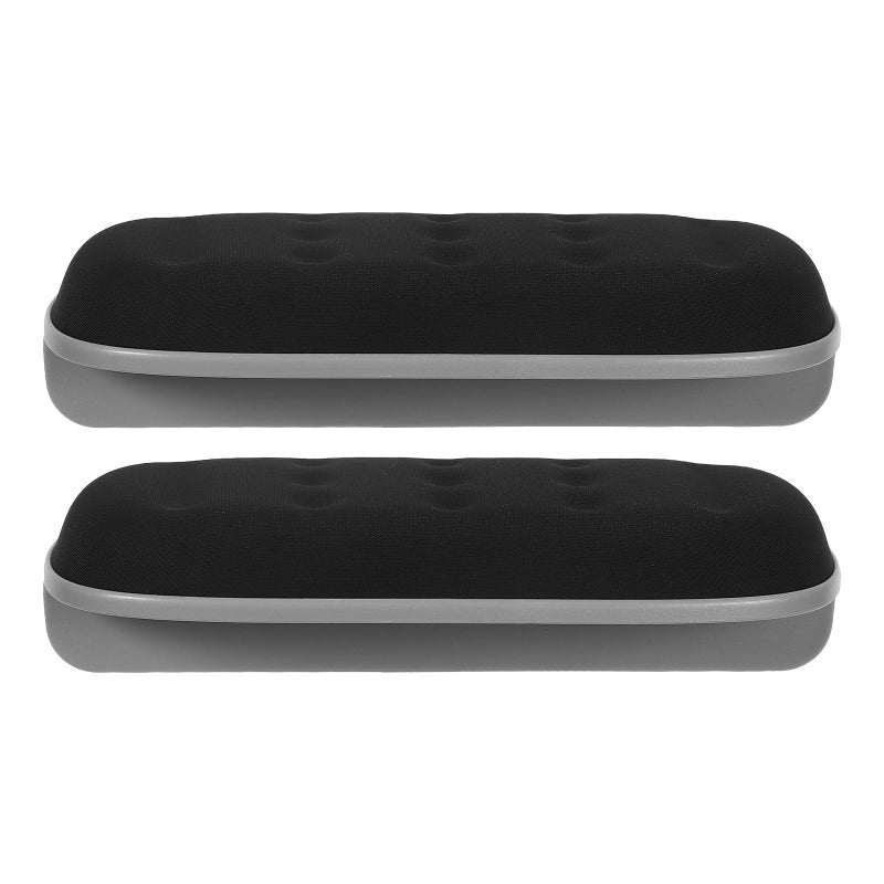 Ergonomic Elbow Rest Pads Black Universal Slow Rebound Non Slip Wrist Arm Support Pair - Image 2
