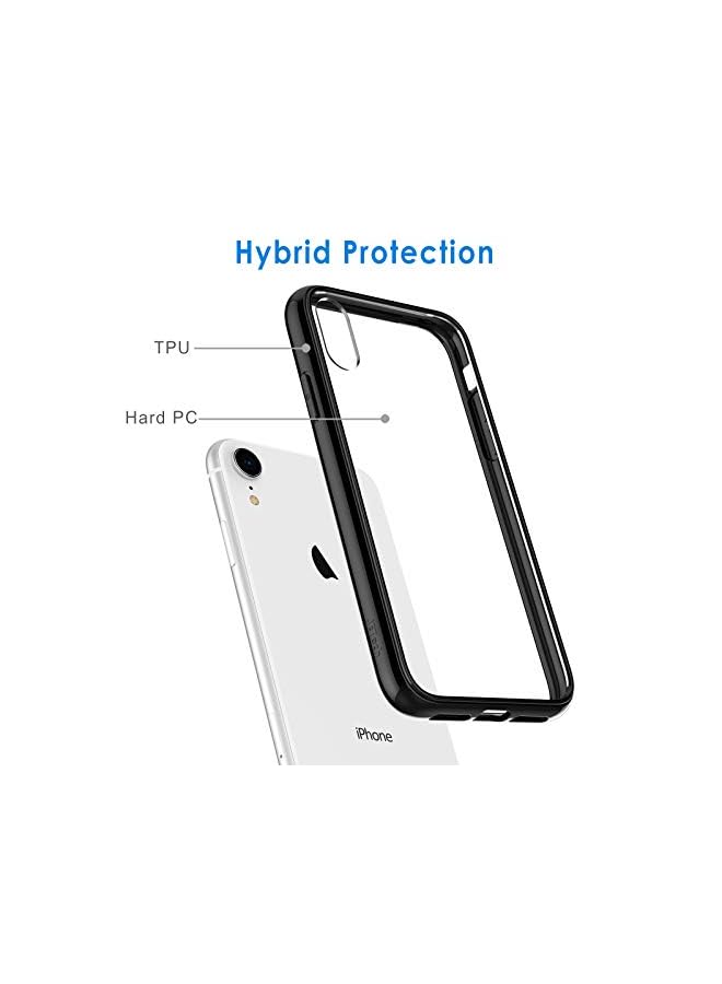 جي تيك حالة iPhone XR 6.1 بوصة ، غطاء مصد امتصاص الصدمة (أسود) - Image 4