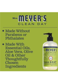 Mrs. Meyer's Lemon Verbena Liquid Hand Soap, Cruelty-Free and Biodegradable Hand Wash Formula Made with Essential Oils,16 oz. - pzsku/Z5CCD24855B28D86235CEZ/45/_/1740655836/5331c3ab-5742-4ae8-96dd-fcaeb77e854c