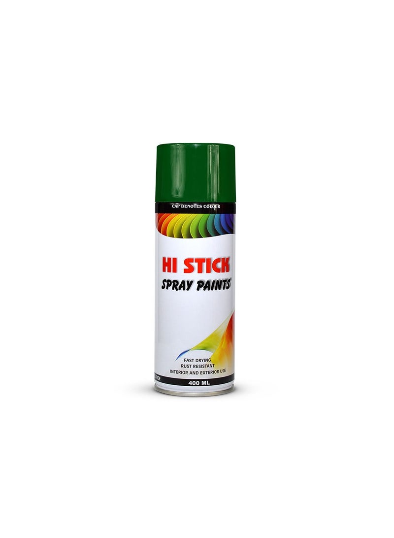 HI STICK Green Spray Paint