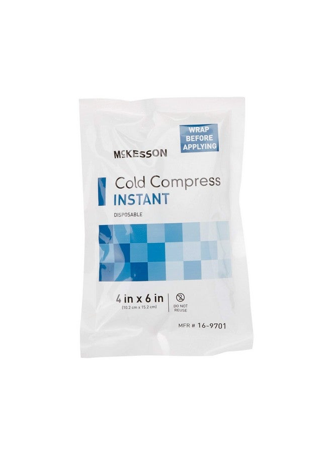 McKesson Cold Compress, Instant Cold Pack, Disposable, 4 In X 6 In, 1 Count, 24 Packs, 24 Total - Image 1