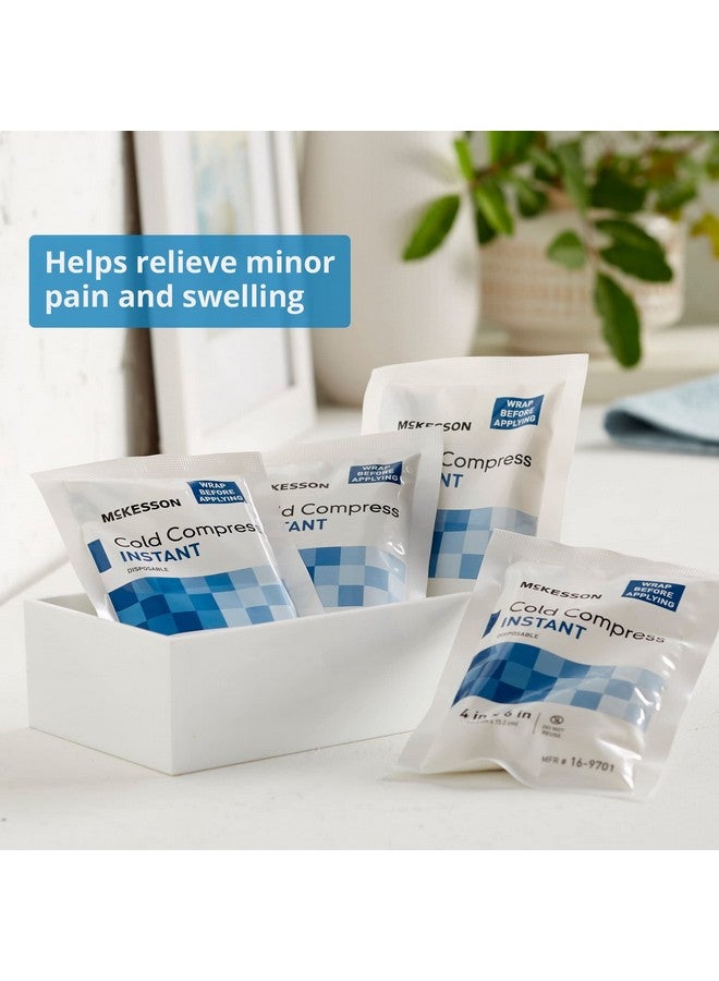 McKesson Cold Compress, Instant Cold Pack, Disposable, 4 In X 6 In, 1 Count, 24 Packs, 24 Total - Image 4