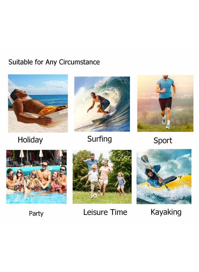 visesunny New Summer Men's Swim Trunks Quick Dry Bathing Suits Holiday Beach Short Casual Board Shorts, Funny Rooster, L - Image 5