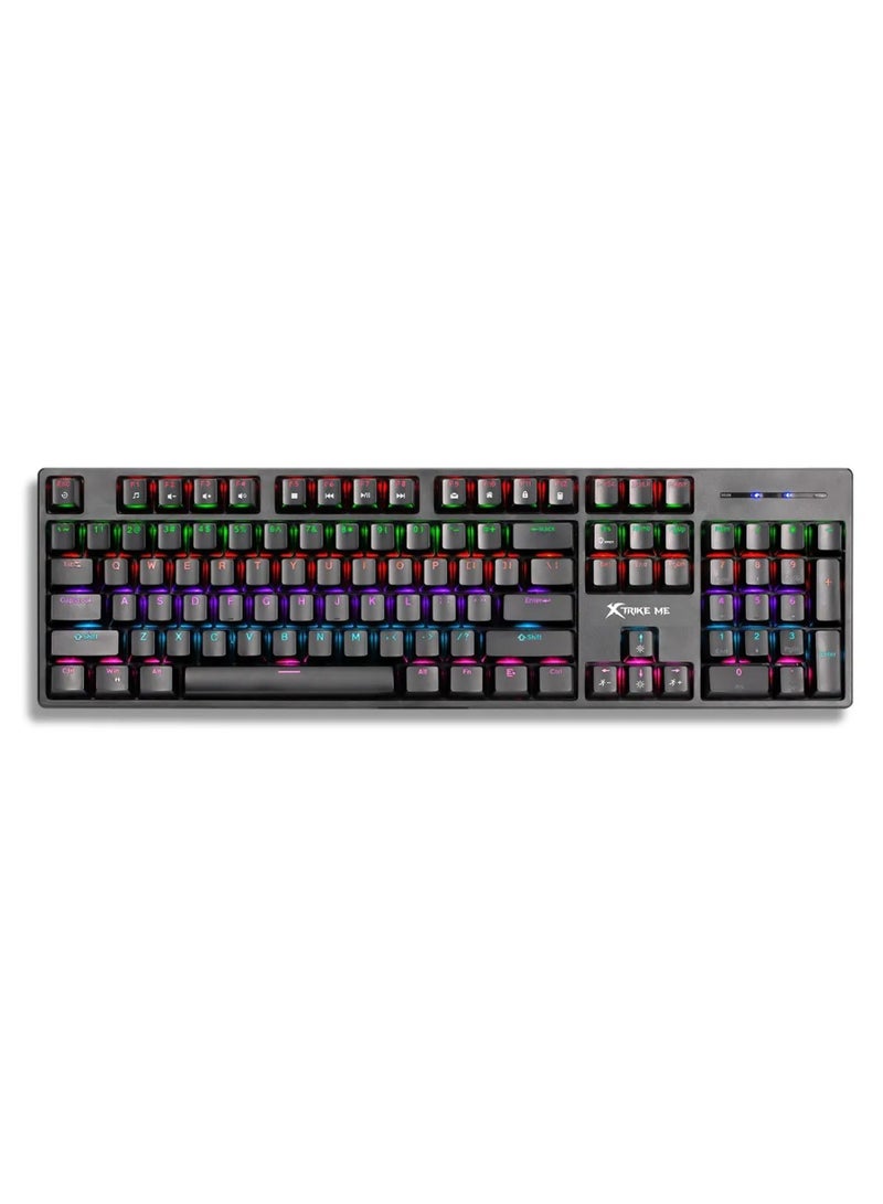 XTRIKE ME GK-918 Wired Mechanical Gaming Keyboard With LED Backlighting - Image 2