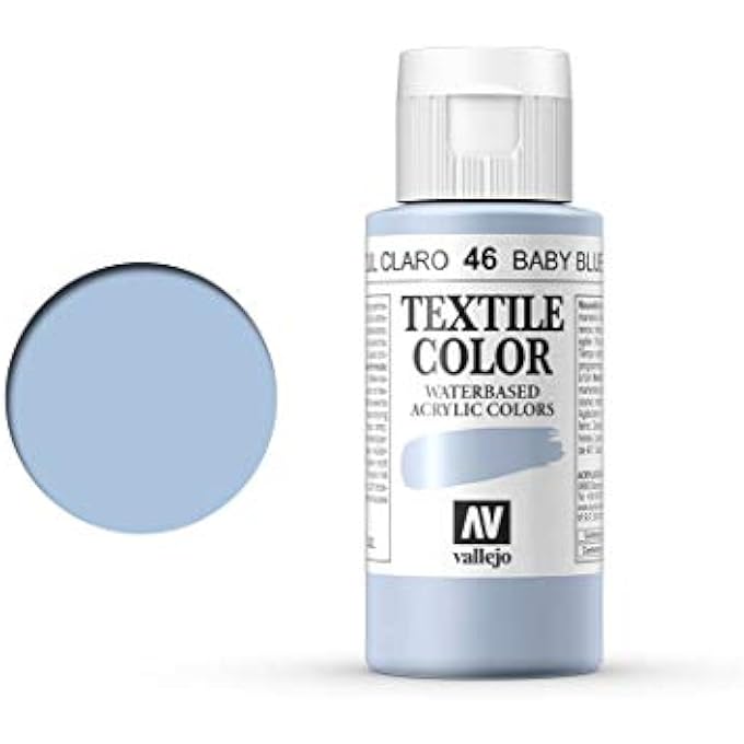 TEXTILE COLOR 60 ML, NO. 46 BABY BLUE