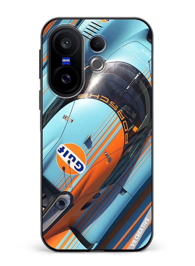 Protective Case Cover For Vivo X200 FE Porsche Gulf Design Multicolour