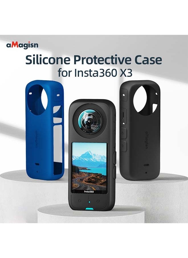 aMagisn Premium Silicone Body Case and Lens Sleeve for Insta360 X3 - Essential Protection Accessories for Insta360 X3 360-Degree Action Camera (Body Case + Lens Sleeve) - pzsku/Z5CCD584B0459AB5DB3F2Z/45/_/1731334811/6664b6f3-72a9-4323-a4a6-b1fc9d6b79a1