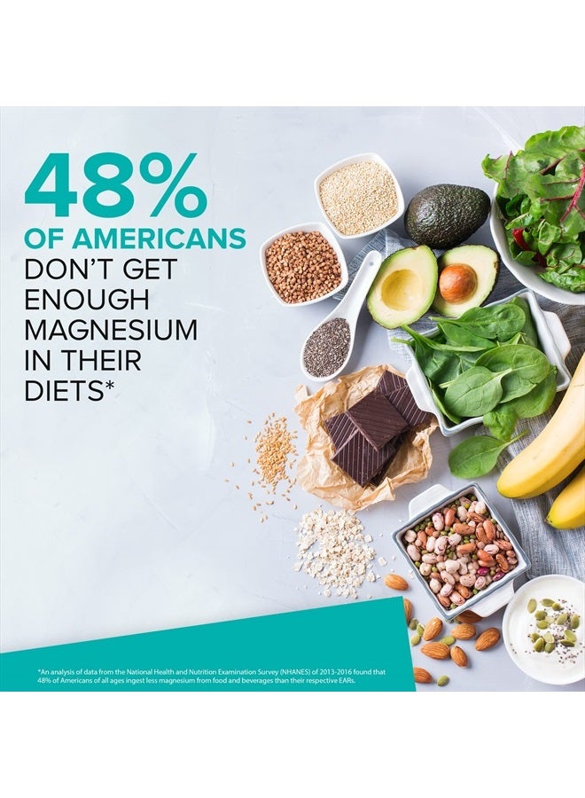 Qunol Magnesium Glycinate Capsules 420mg, High Absorption Magnesium Supplement, Extra Strength, Bone and Muscle Health Supplement, 120 Count - Image 5