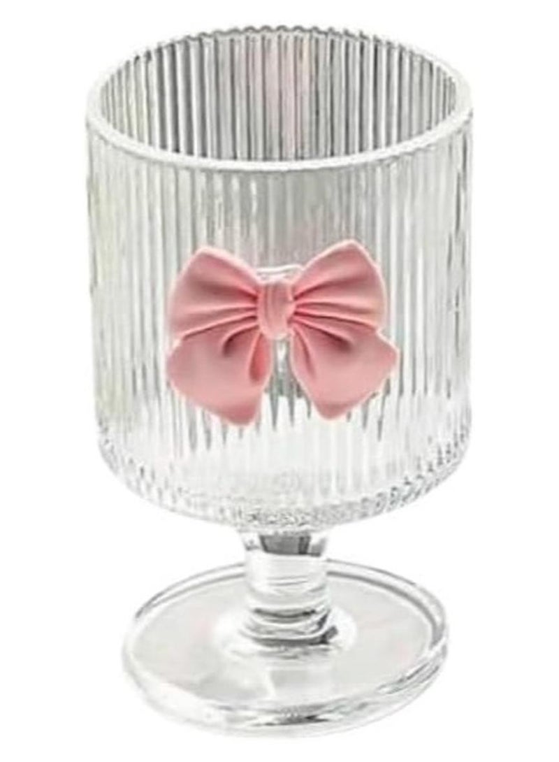 سبيس شوب كوب زجاج بفيونكة - Image 1