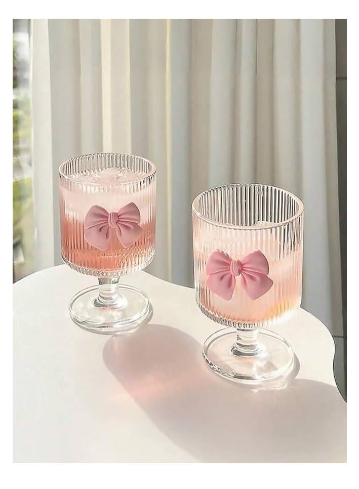 سبيس شوب كوب زجاج بفيونكة - Image 2