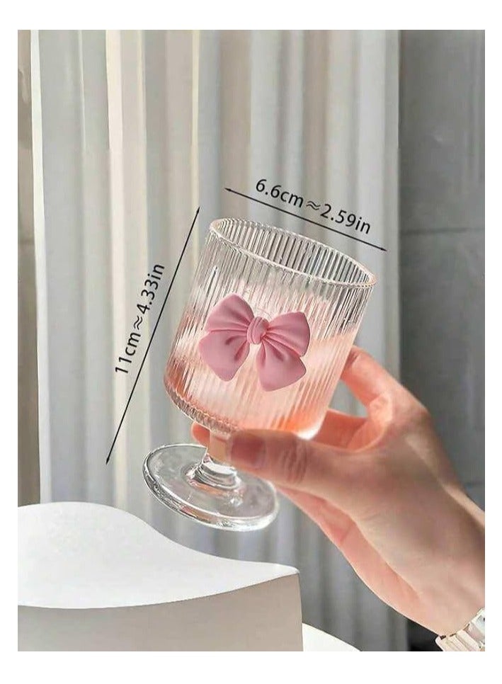 سبيس شوب كوب زجاج بفيونكة - Image 3