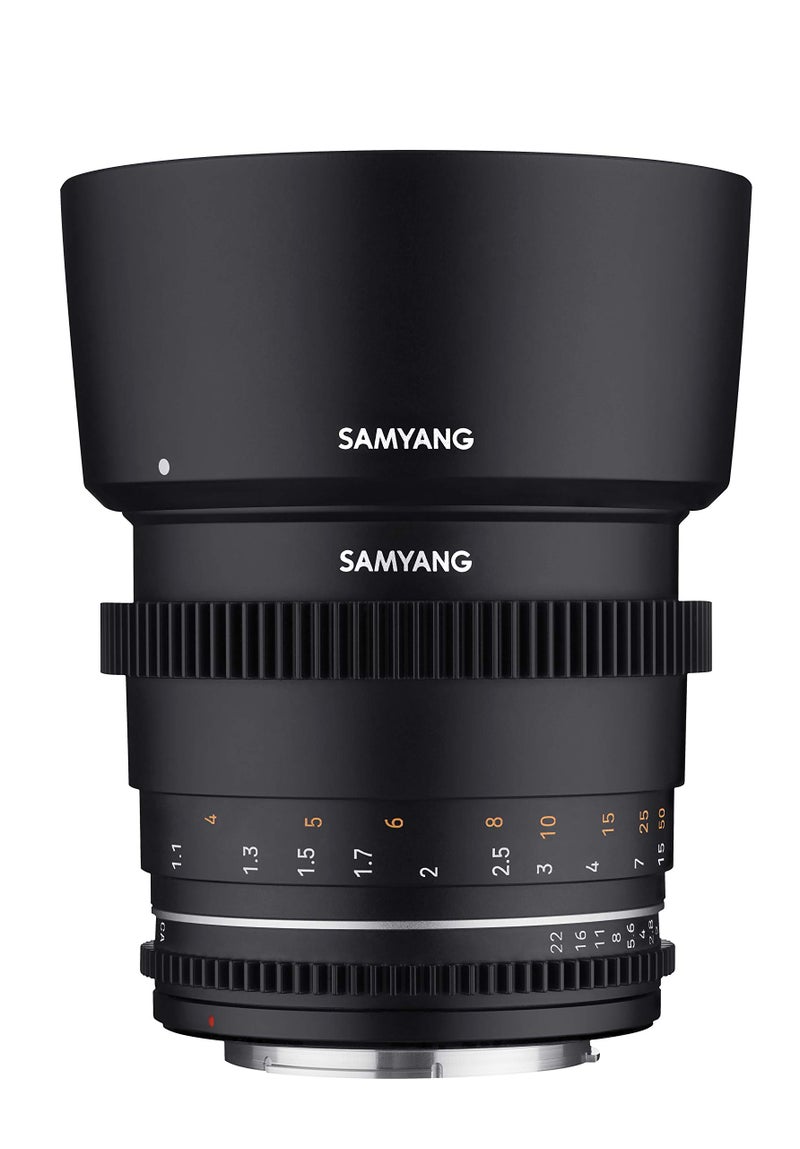 Samyang 85mm T1.5 High Speed Full Frame VDSLR MK2 for Canon RF SYDSX85-RF - Image 1