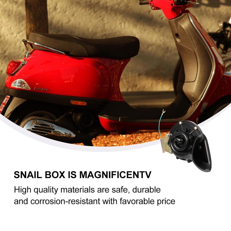 24V Super Loud 150dB Waterproof Snail Horn for Truck Car Motorcycle Single Piece - Image 5