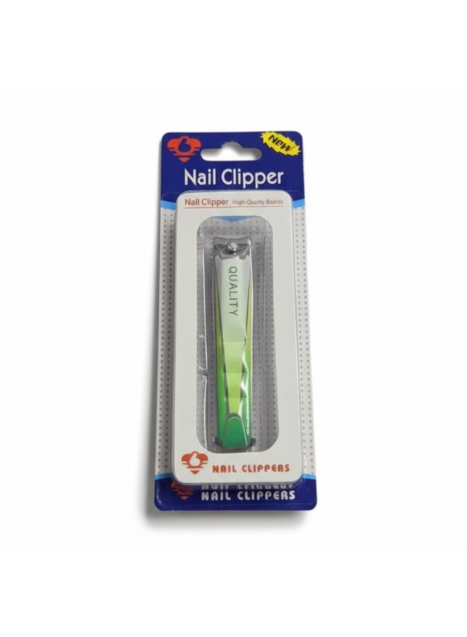 مقص أظافر فاخر من الفولاذ المقاوم للصدأ - قص دقيق وحاد لأظافر نظيفة وناعمة، طلاء ذهبي أنيق، تصميم متين للاستخدام اليومي والسفر، مناسب للرجال والنساء - Image 2